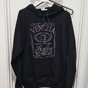 Black Venezia Hoodie